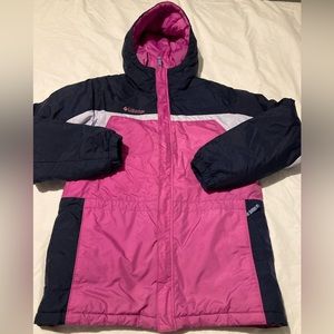 COLUMBIA WINTER WATERPROOF  SNOW JACKET WITH HOOD YOUTH PLUS SIZE 18/20
